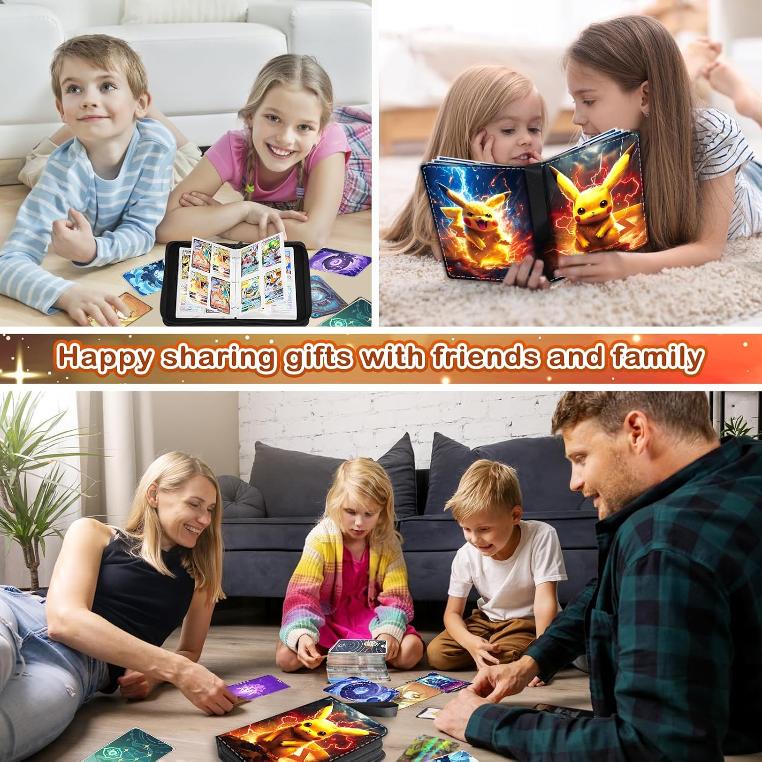 Thumbnail 5 de JDMPCYN Sammelalbum 400 Karten 📒