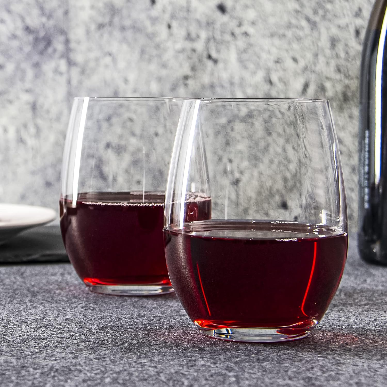 Thumbnail 4 de FAWLES 12-Piece Stemless Wine Glasses 🍷
