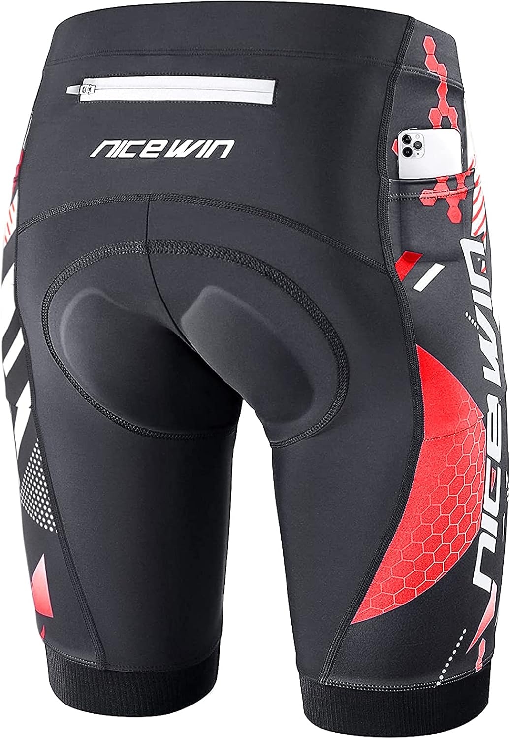 Thumbnail 6 de NICEWIN gepolsterte Mountainbike-Shorts für Herren mit Taschen – leicht, atmungsaktiv & schnell trocknend
