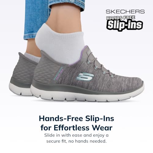 Detalle 2 de Skechers Women's Summits Dazzling Haze Grey – UK 5.5