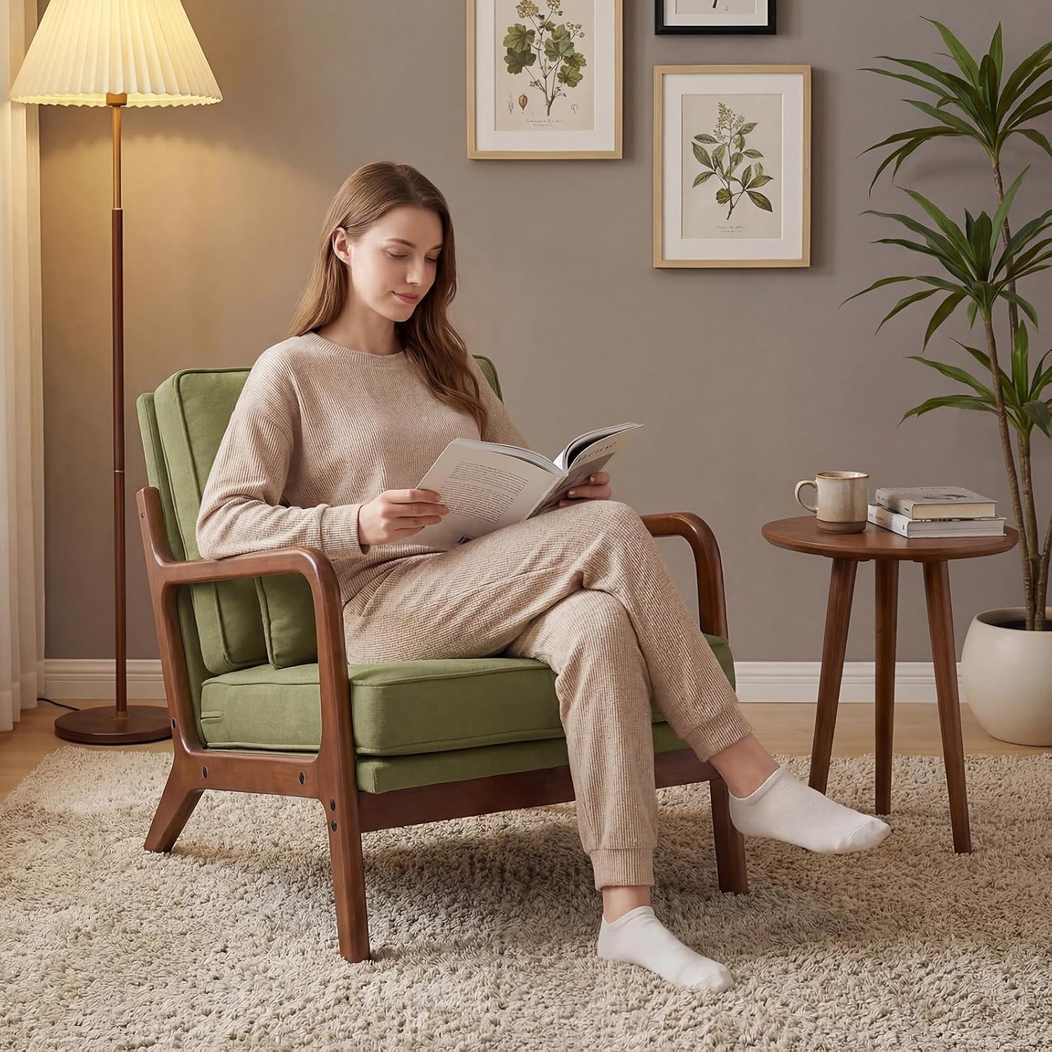 Detalle 2 de DUMOS Accent Chair, 16-Inch Seat Height