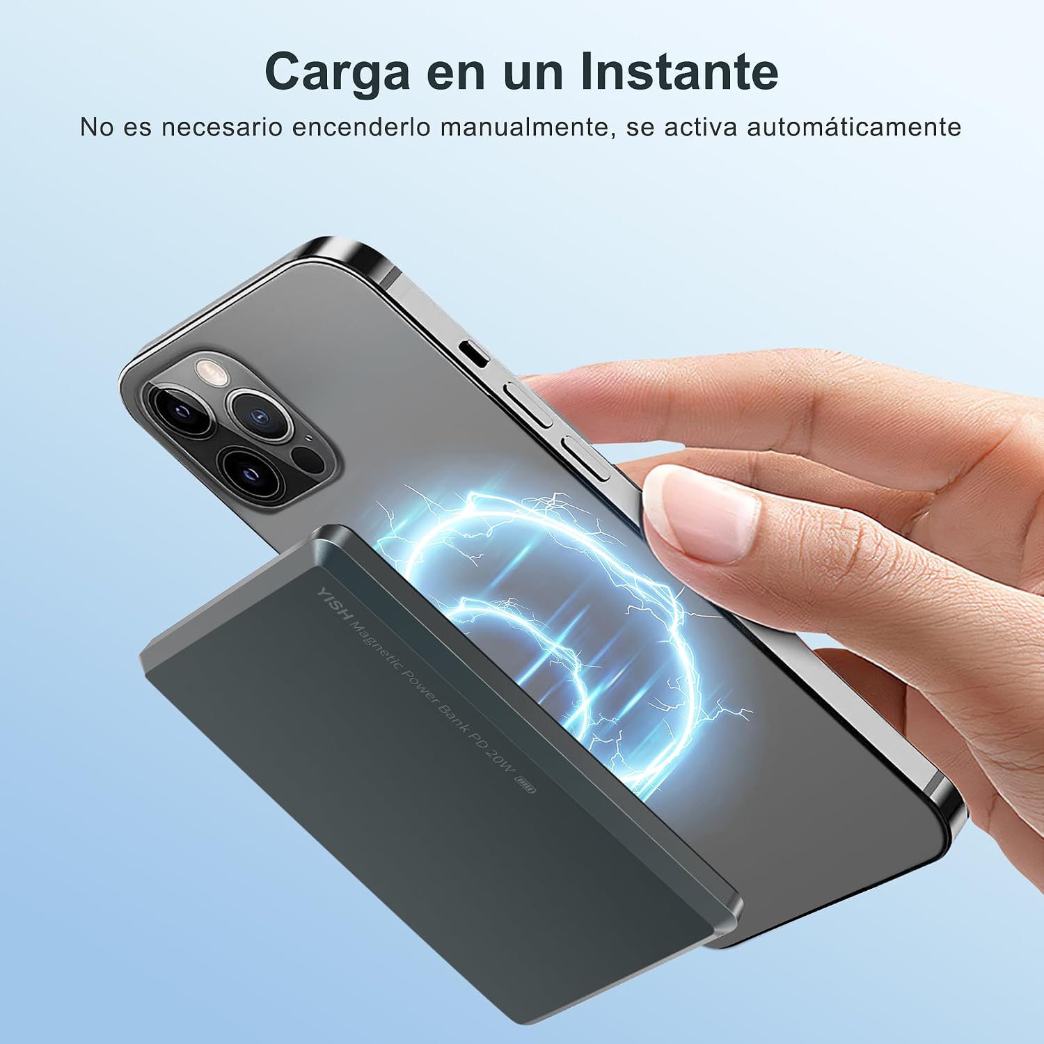 Thumbnail 2 de YISH Batería Externa MagSafe 5000mAh 20W PD