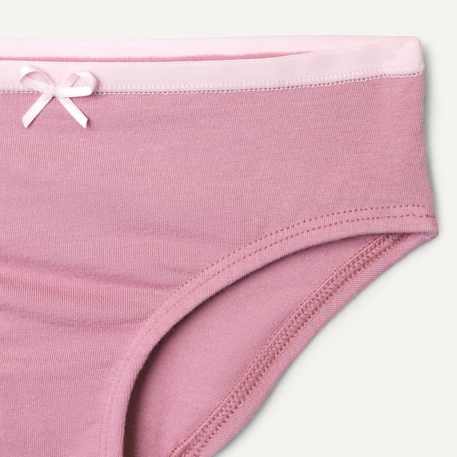 Detalle de Amazon Essentials Mädchen Bikini-Unterhosen aus Baumwoll-Jersey, 10er Pack