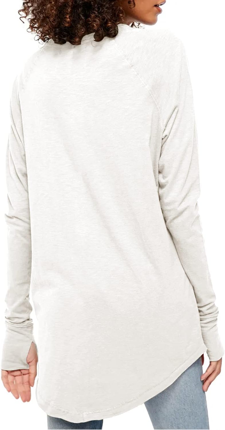 Detalle 2 de Fisoew Women's Casual Long Sleeve Top 60% Polyester