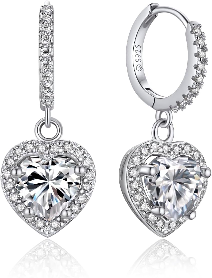 Detalle de MomentWish Orecchini Moissanite 0,6 ct 💍