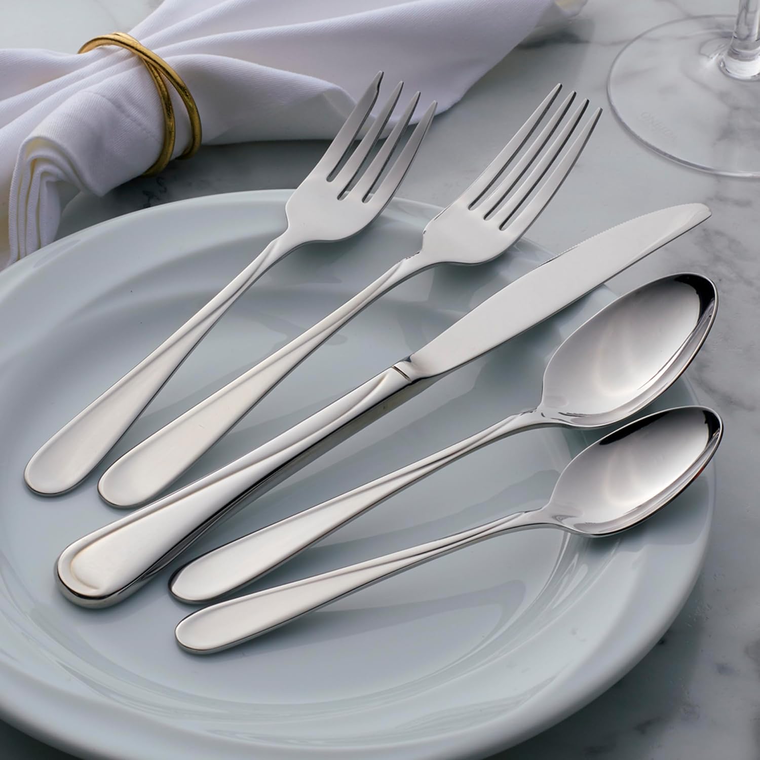 Thumbnail 6 de Oneida Dinner Forks, 18/0 Stainless Steel