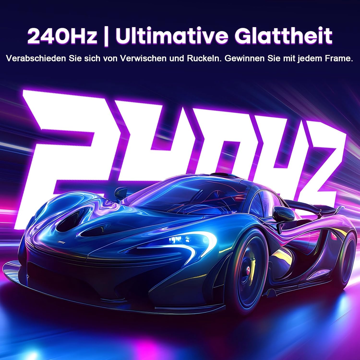 Detalle de Amzfast Curved Gaming Monitor 34 Zoll 240Hz