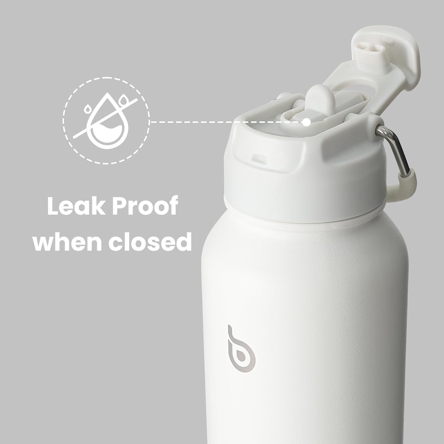 Detalle 2 de BOTTLE BOTTLE Insulated Water Bottle 1180ml 💧