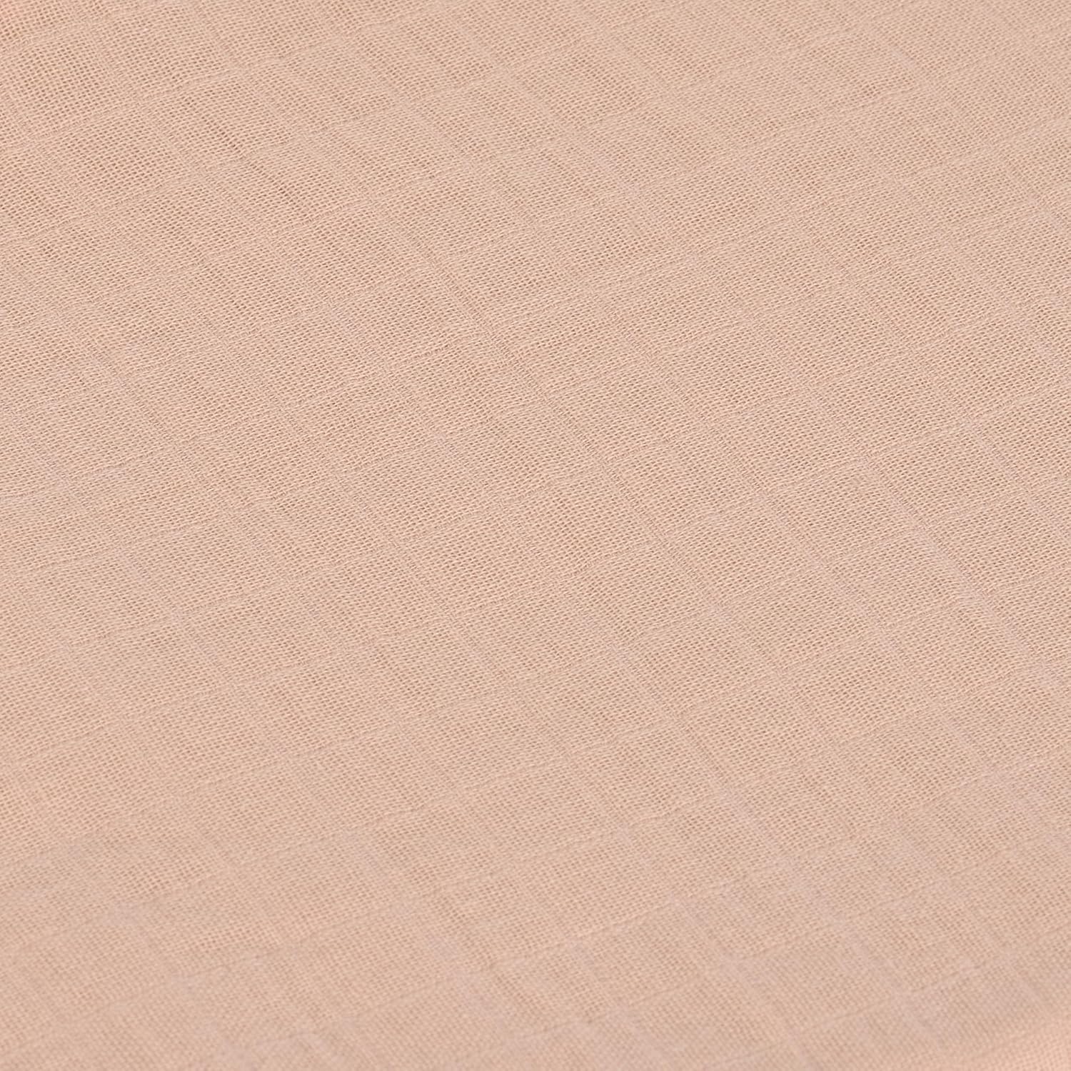 Thumbnail 2 de LÄSSIG Baby Puckdecke / Spuckdecke / Mulltuch 3er Set 85 x 85 cm Moon Peach (Baumwolle)