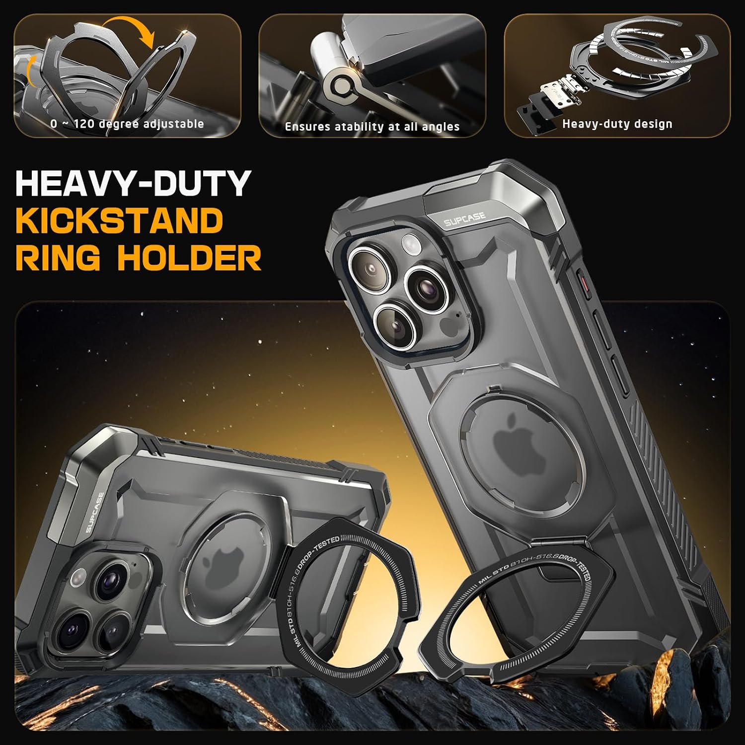 Thumbnail 4 de SUPCASE Unicorn Beetle Grip for iPhone 16 Pro Max