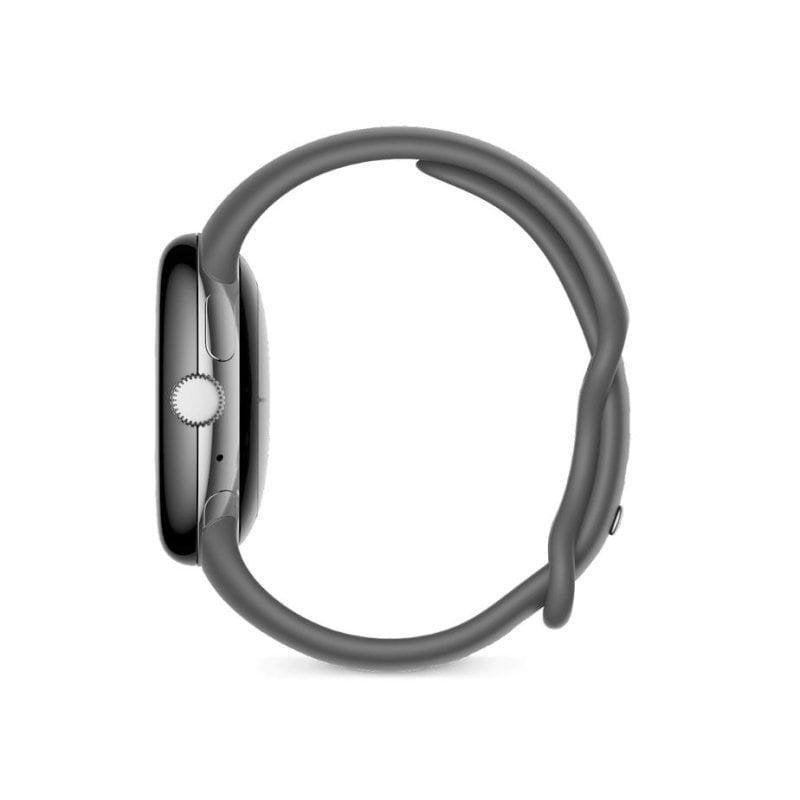 Detalle 2 de Google Pixel Watch 4G LTE 41 mm Plata con correa Carbón | ECG, SpO2, 5ATM