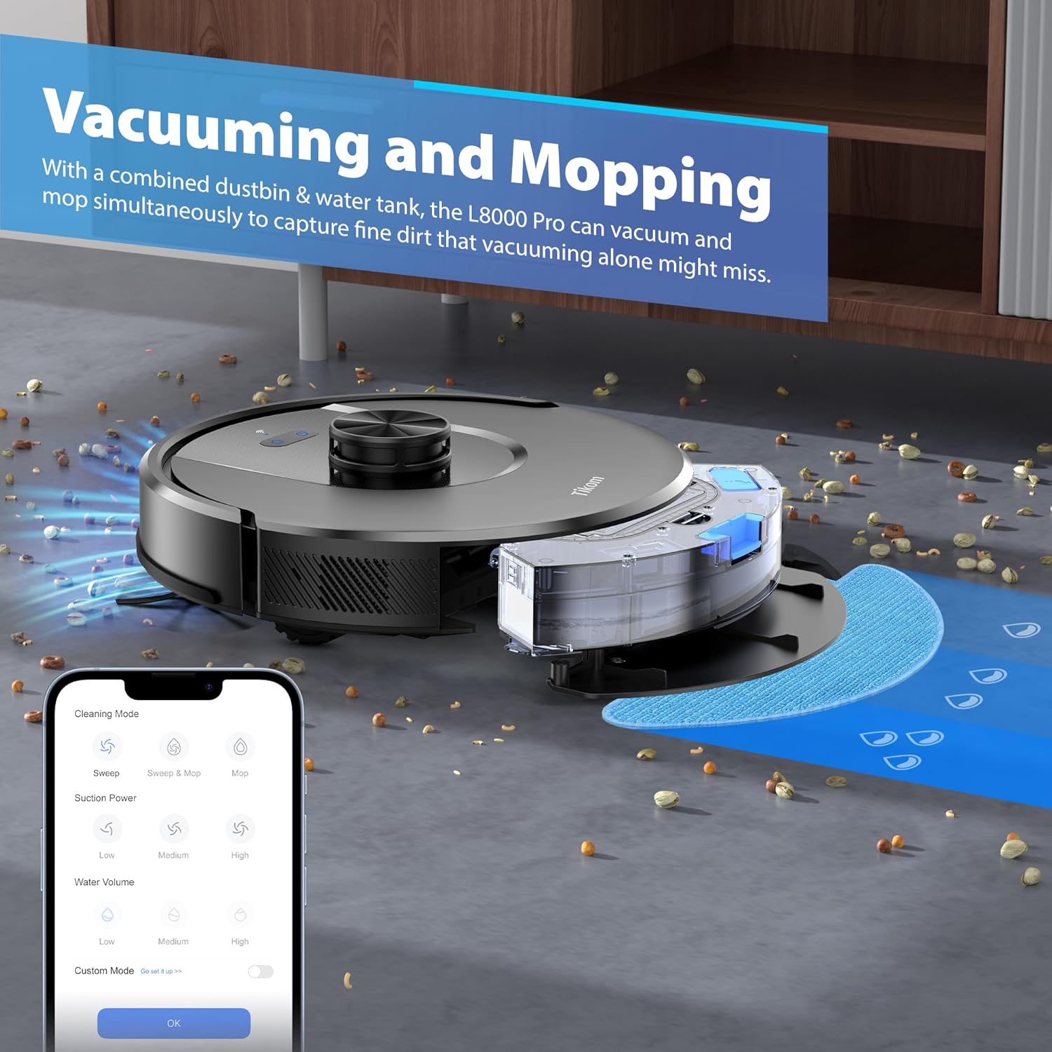 Thumbnail 4 de Tikom L8000 Pro Robot Vacuum