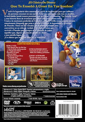 Thumbnail 1 de Pinocho de Divisa Films en DVD – una opción asequible para disfrutar en casa