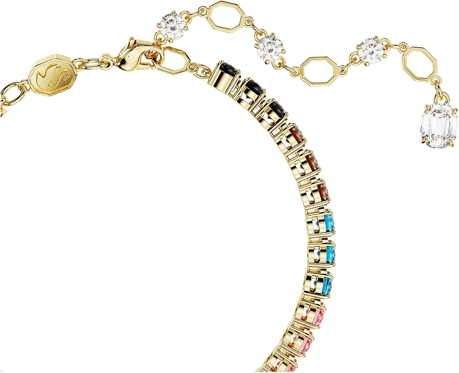 Thumbnail 2 de Swarovski bracelet, gold-tone finish
