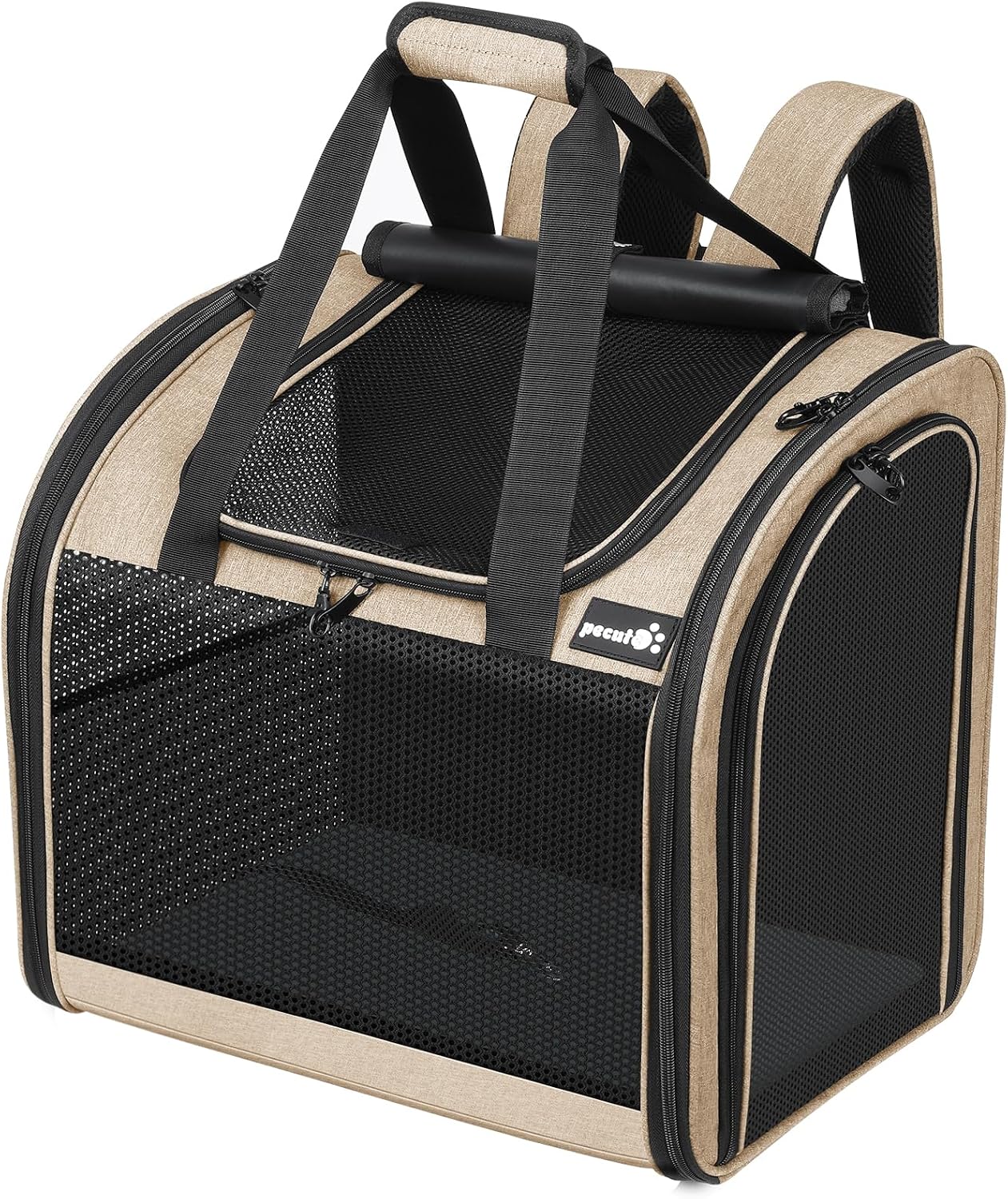Detalle de pecute Mochila transportadora para gatos 1 unidad