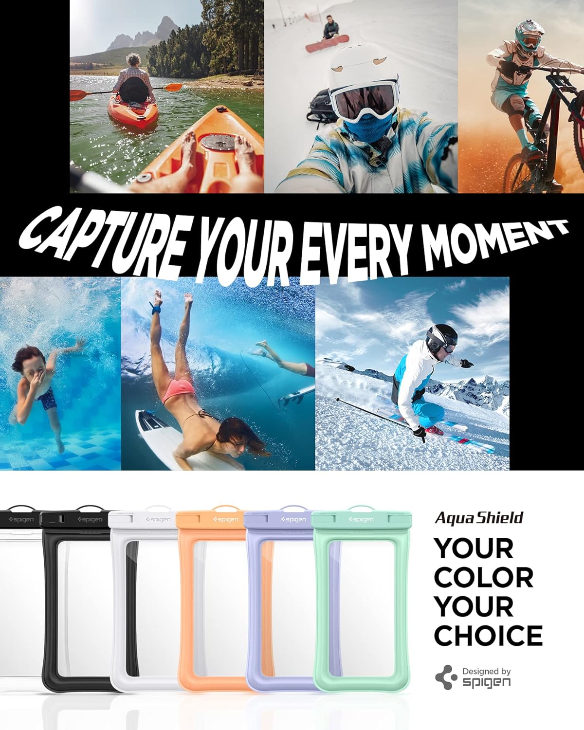 Thumbnail 6 de Spigen Aqua Shield, 2 coques étanches ⚙