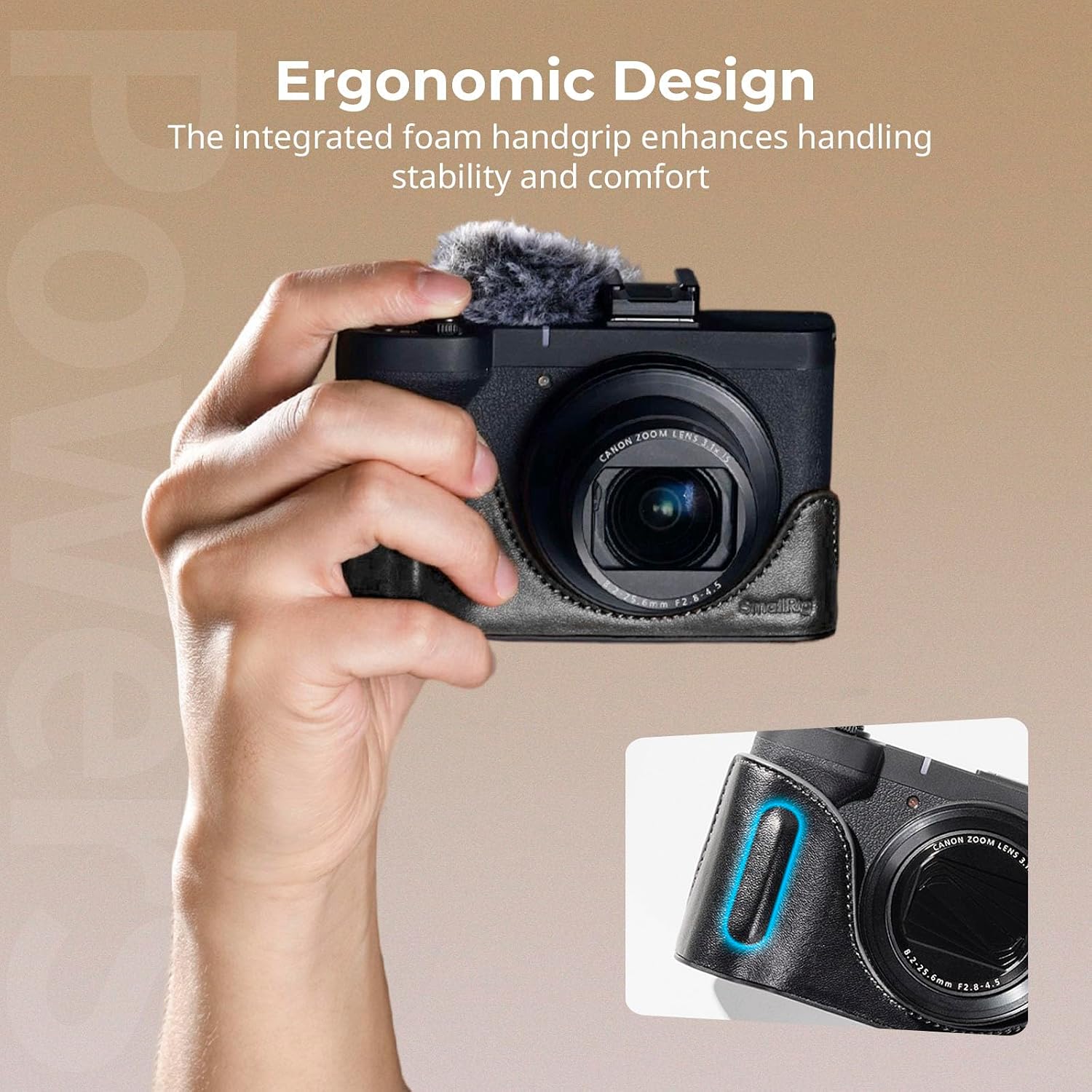 Thumbnail 3 de SMALLRIG 5386 leather camera case kit