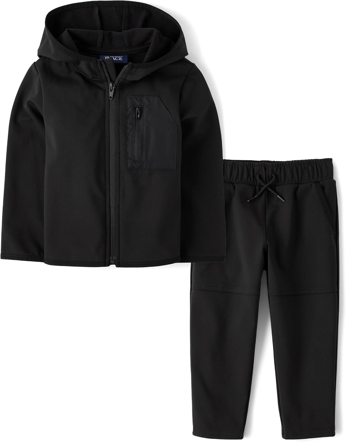 Detalle de The Children's Place Baby Boys' & Toddler Active Hoodie and Pants Set, 2-Piece