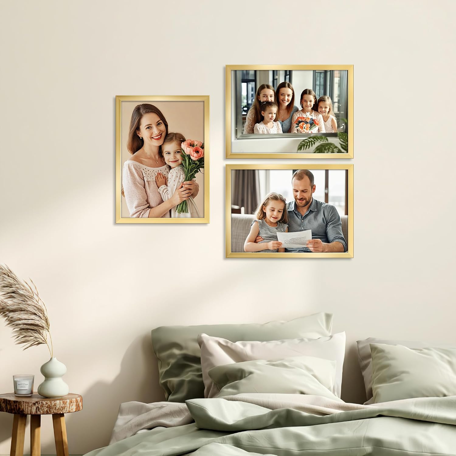 Detalle de Giftgarden Gold A4 Picture Frame review