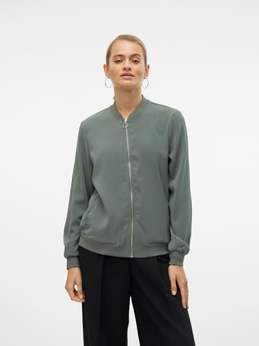Thumbnail 1 de VERO MODA Damen Bomberjacke Vmcoco L/S Bomber Ga Noos Jet, Laurel Wreath, XL EU
