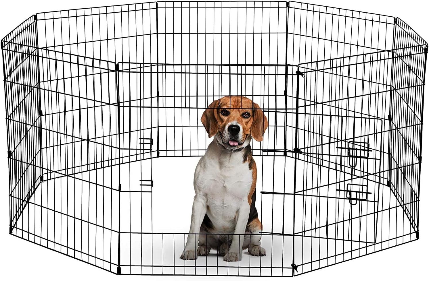 Detalle 2 de Doggy Style 8 Panel Playpen: Foldable Indoor/Outdoor Enclosure for Dogs, Puppies, Cats & Rabbits