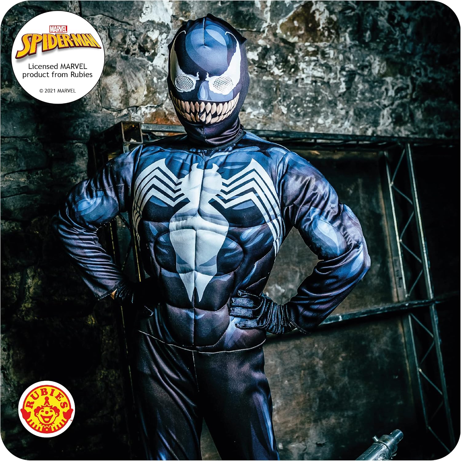 Thumbnail 3 de Rubies Spider-Man Venom Deluxe Costume 3-5 yrs