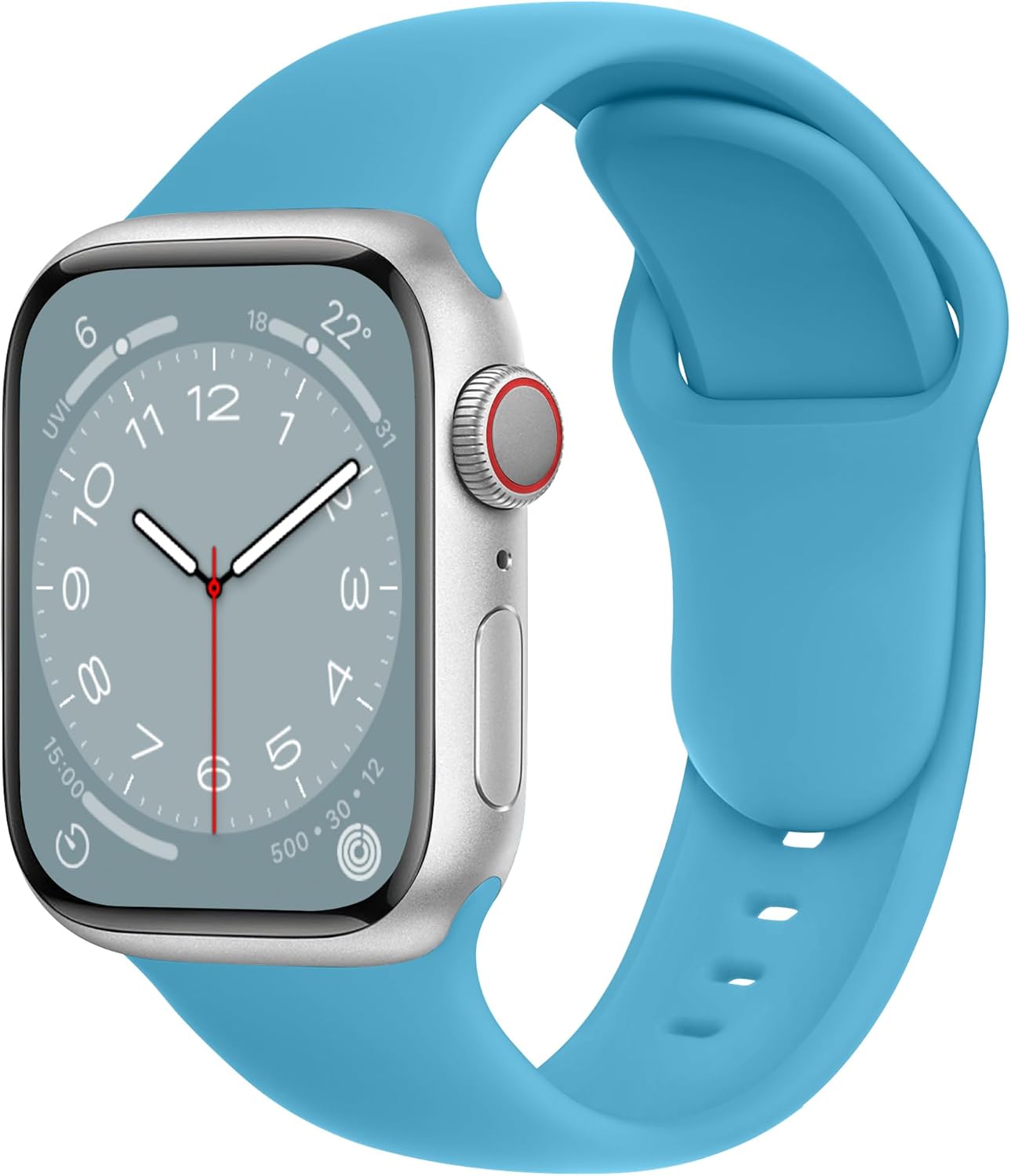 Thumbnail 6 de ELETTRONEO SBC1 Silicone Apple Watch Strap – Wide range of sizes from 49mm to 38mm