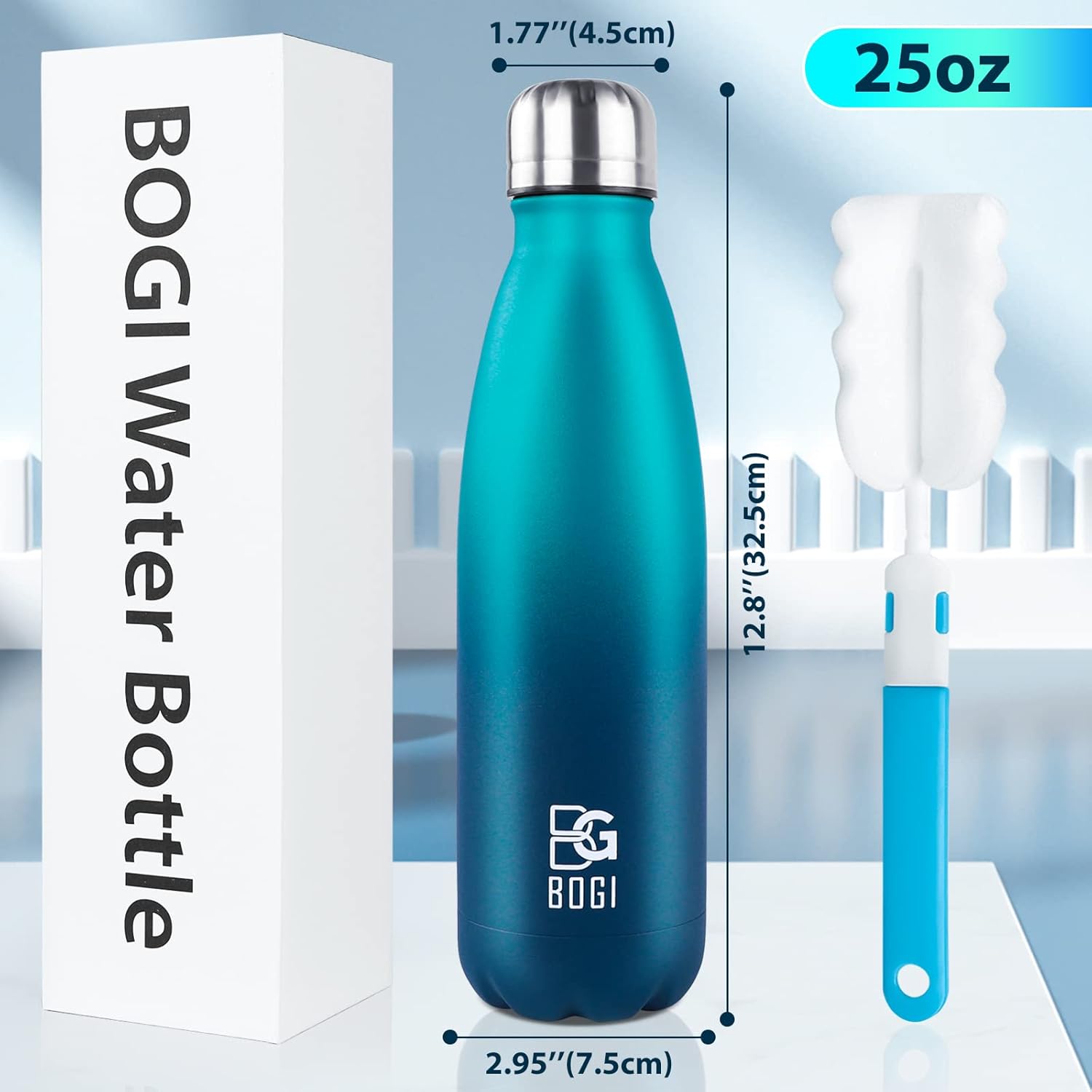 Detalle 2 de BOGI Insulated Water Bottle 750ml