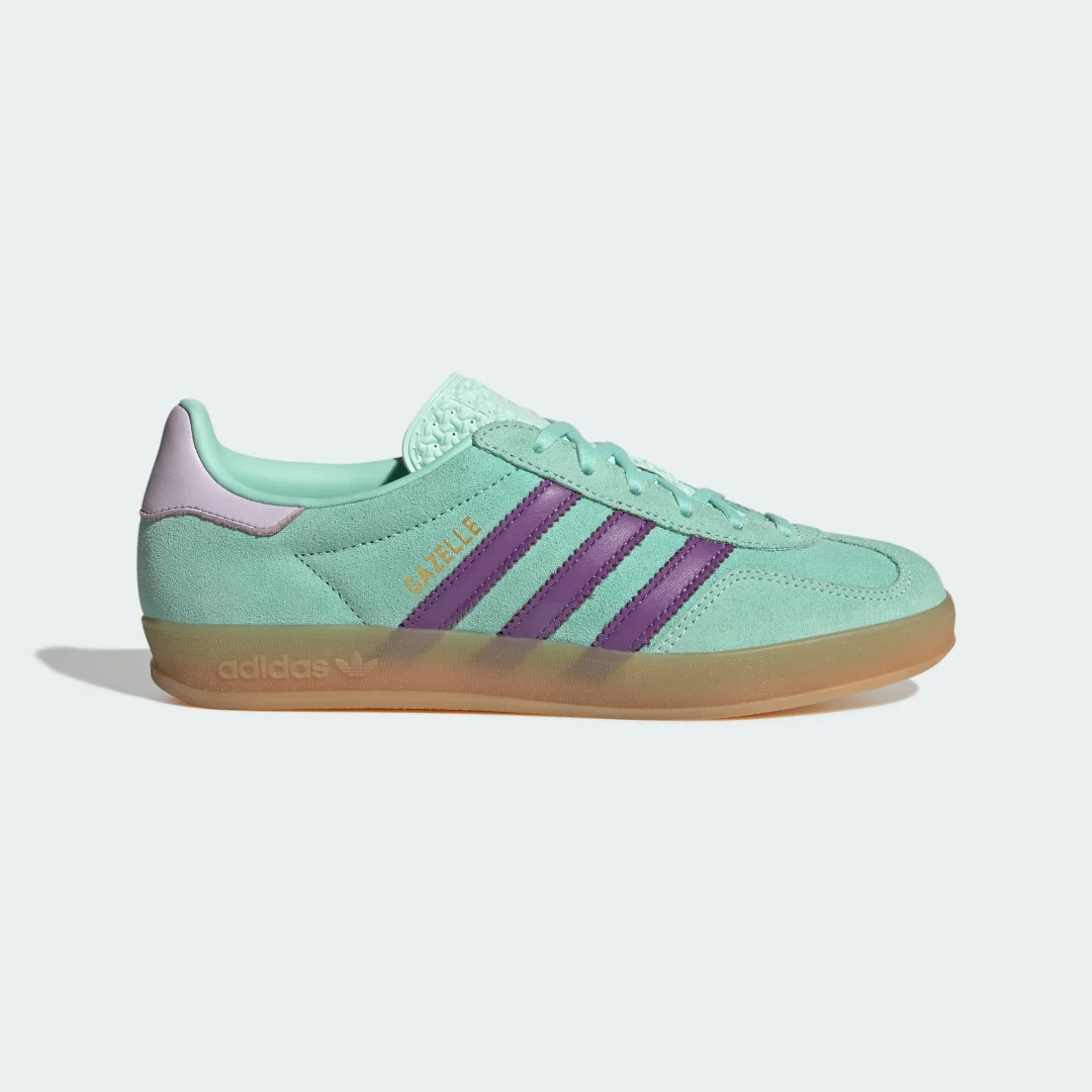 Detalle de Zapatilla Gazelle Indoor Adidas: estilo urbano y confort para interiores