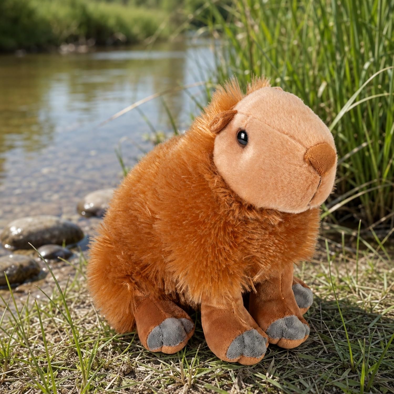 Thumbnail 6 de Wild Republic Capybara Plush, 12 Inches