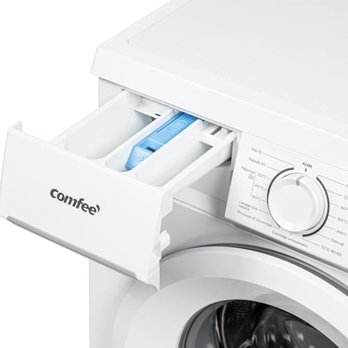 Thumbnail 8 de COMFEE Lave-Linge 8 KG CFE12EW80/W-FR : performance silencieuse et efficacité énergétique pour petits espaces