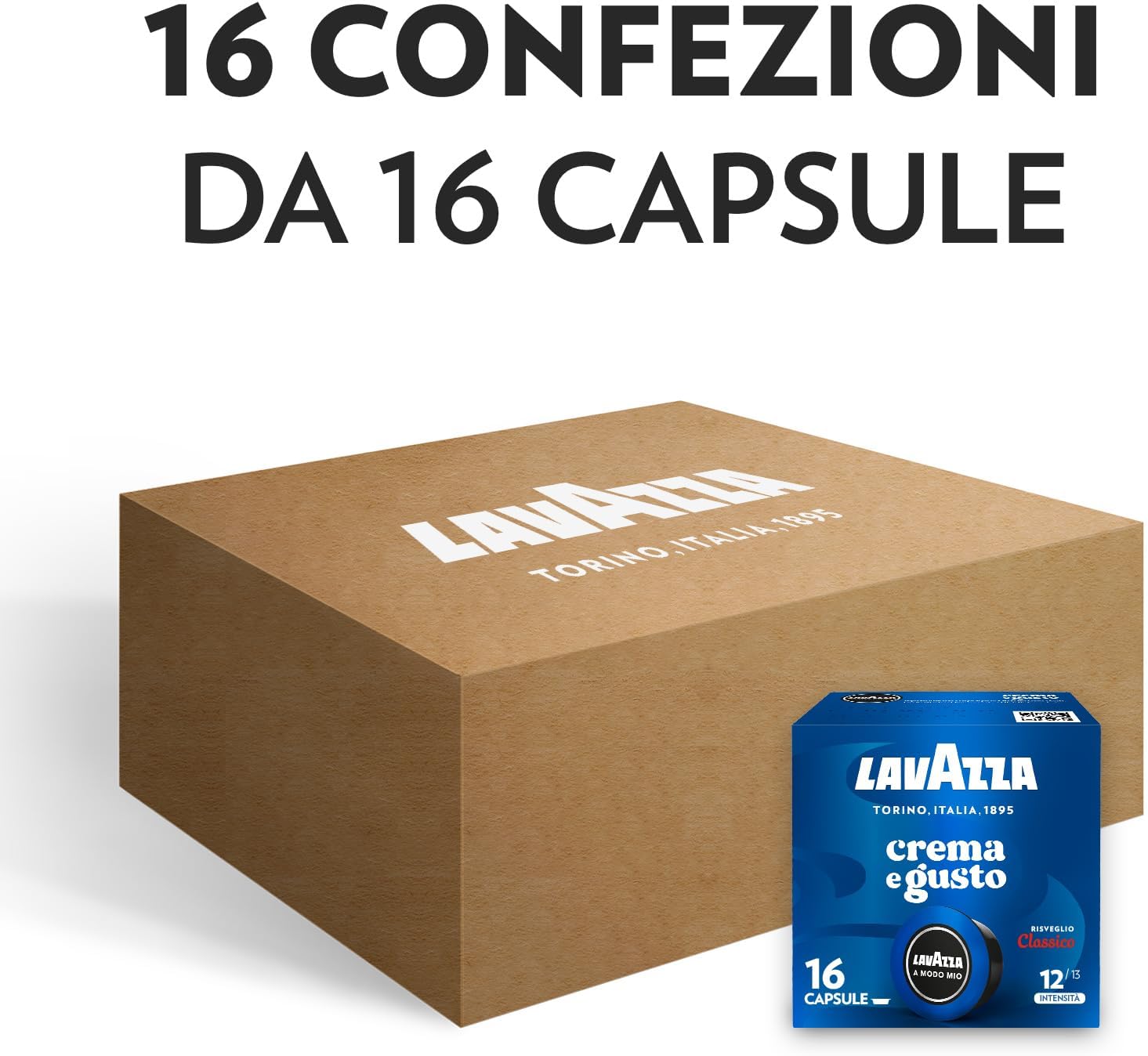 Thumbnail 2 de Lavazza A Modo Mio Crema e Gusto Classico – 256 Capsule da Espresso