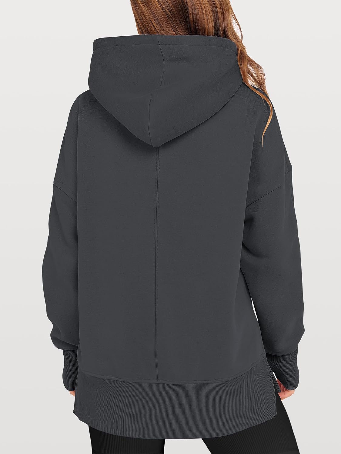Thumbnail 4 de ANRABESS Women's Oversized Hoodie Sweatshirt 🤎 (But must include only one line with emoji).