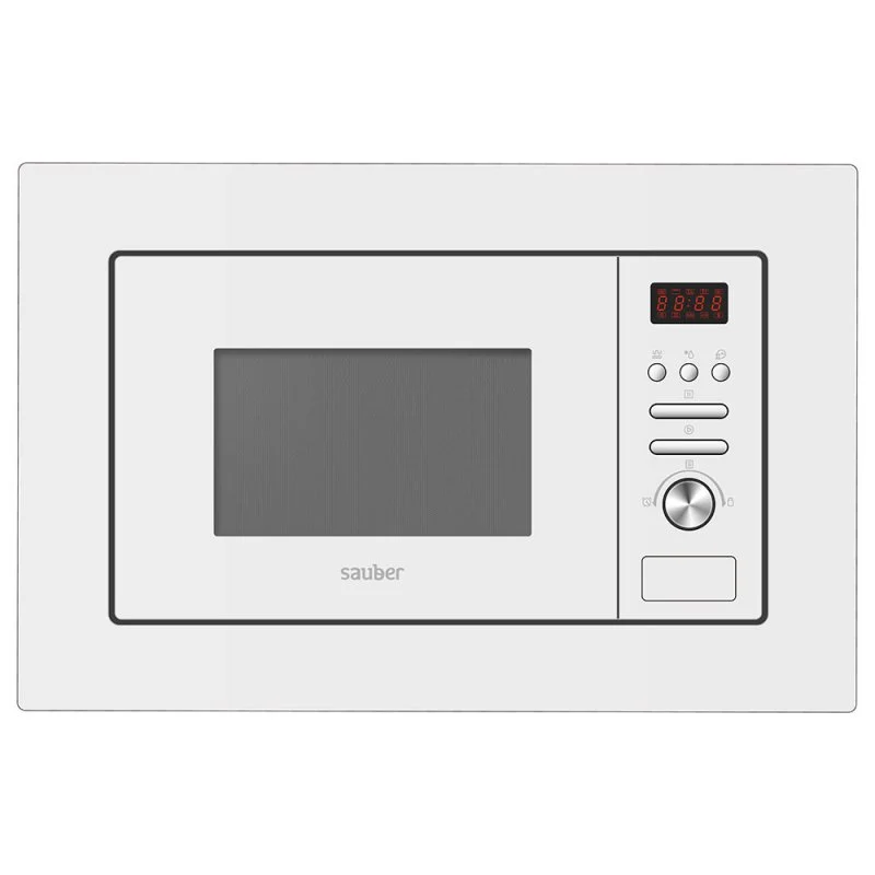 Detalle de Sauber 5-20W Microondas Integrable con Grill 20L 800W Blanco