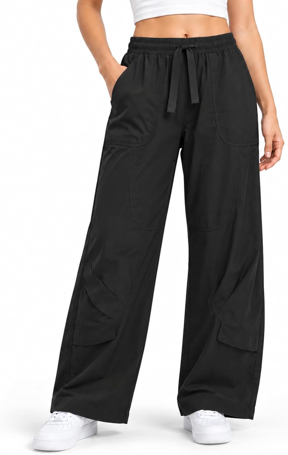 Detalle de GooBe Women's Wide-Leg Travel Pants
