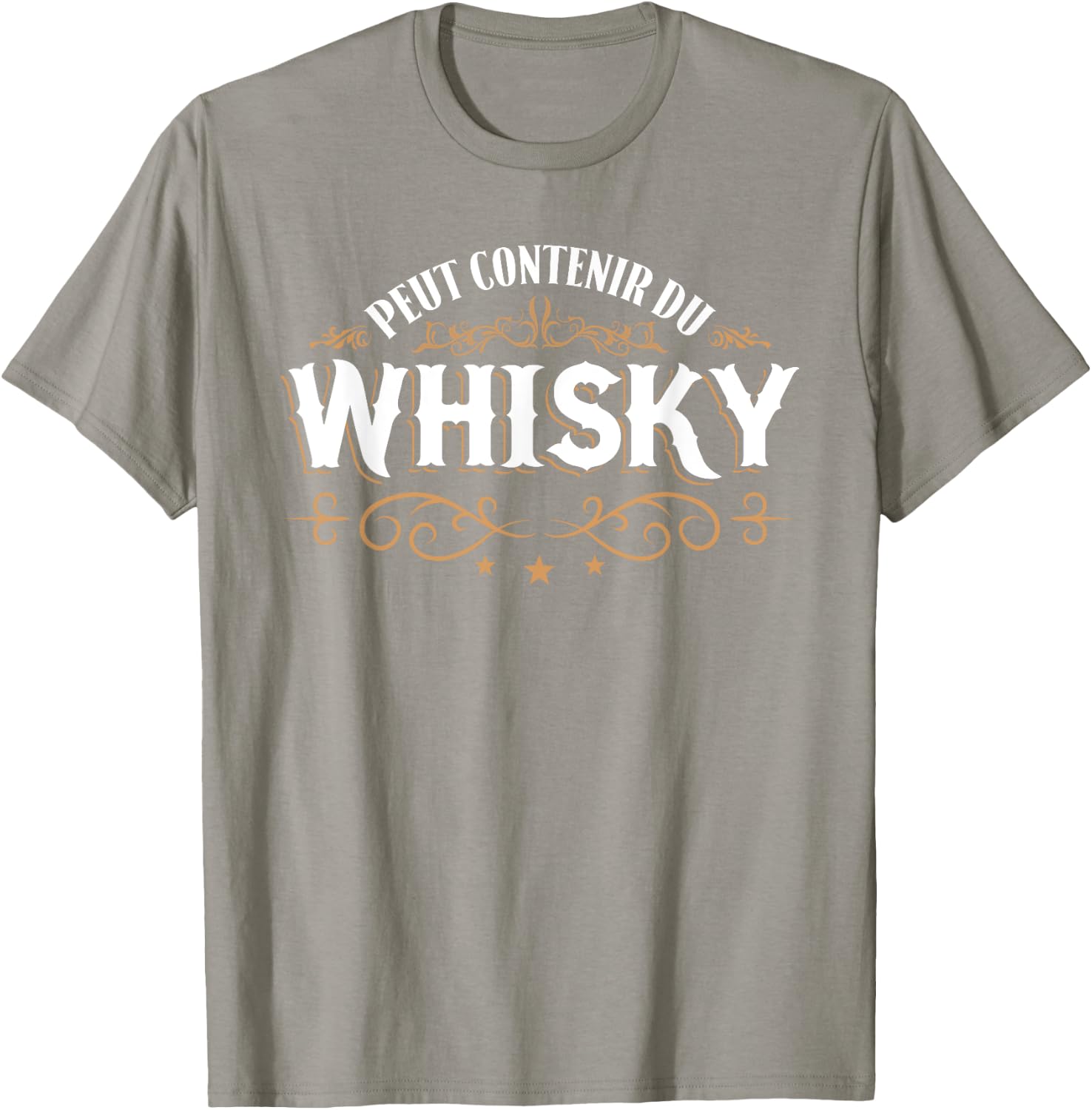 Detalle de T-shirt Whisky Humour Anniversaire