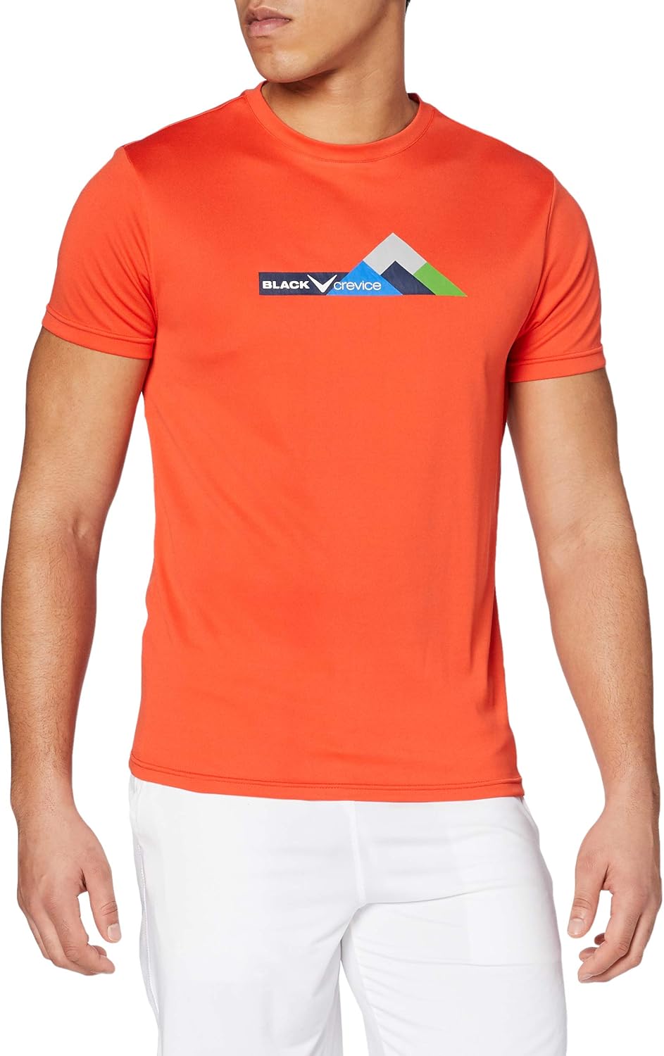 Thumbnail 1 de Black Crevice T-Shirt Uomo Funzionale: maglietta sportiva traspirante per fitness