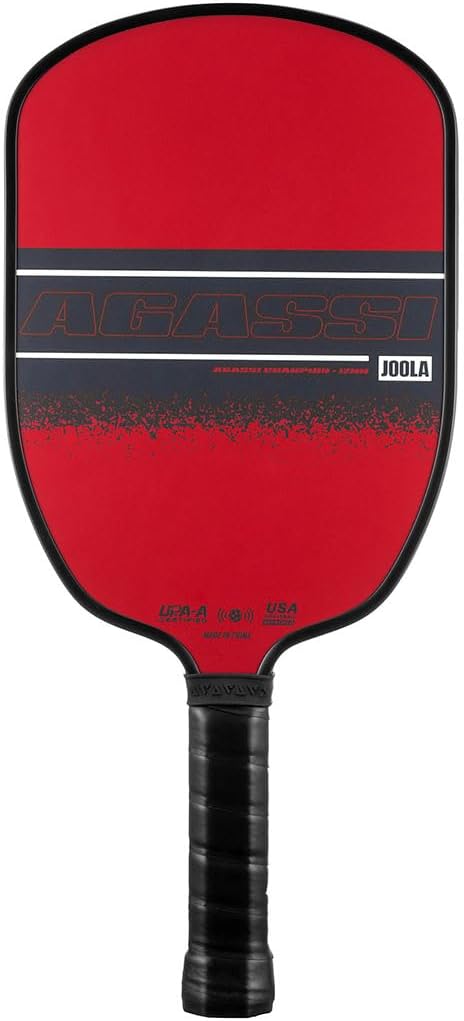 Detalle de JOOLA Pickleball Agassi x GRAF Paddle Pair – Beginner-Friendly Paddle Set with Bags and Balls