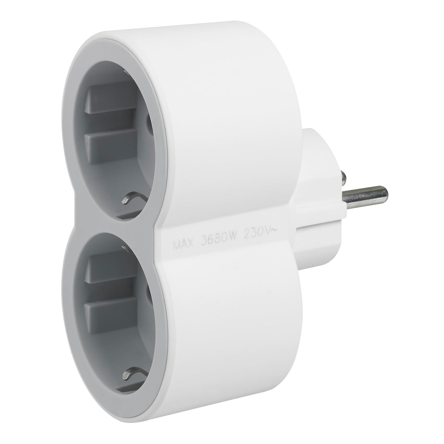 Detalle 2 de Legrand 694516 contactadapter voor twee Schuko-stekkers, type F 2P+E