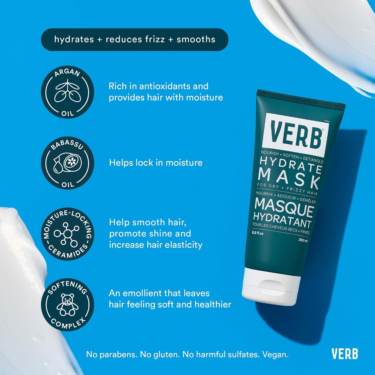 Detalle de VERB Hydrate Mask 6.8 fl oz hair mask