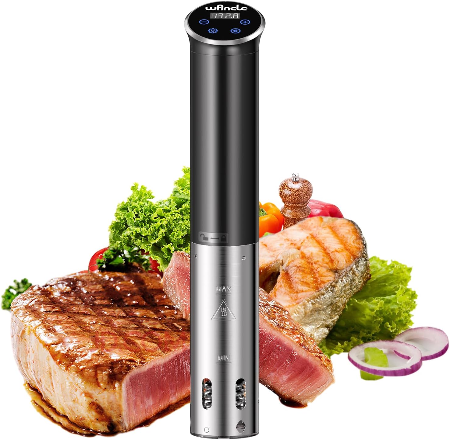 Wancle Roner 1100W Sous Vide — control ±0,1 °C