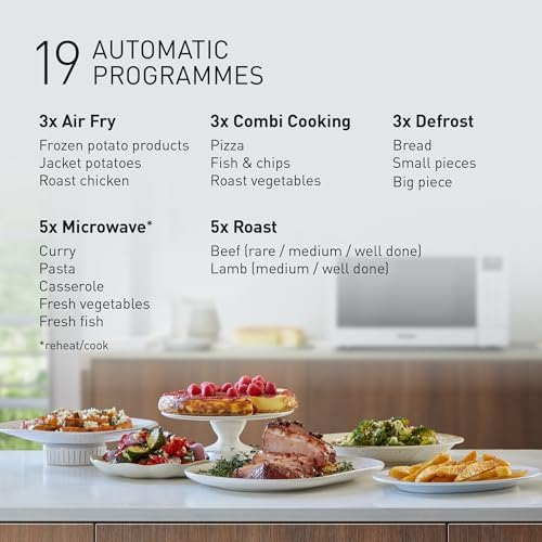 Thumbnail 7 de Panasonic NN-CT54RWBPQ 27L 4-in-1 Combination Inverter Microwave with Air Fryer