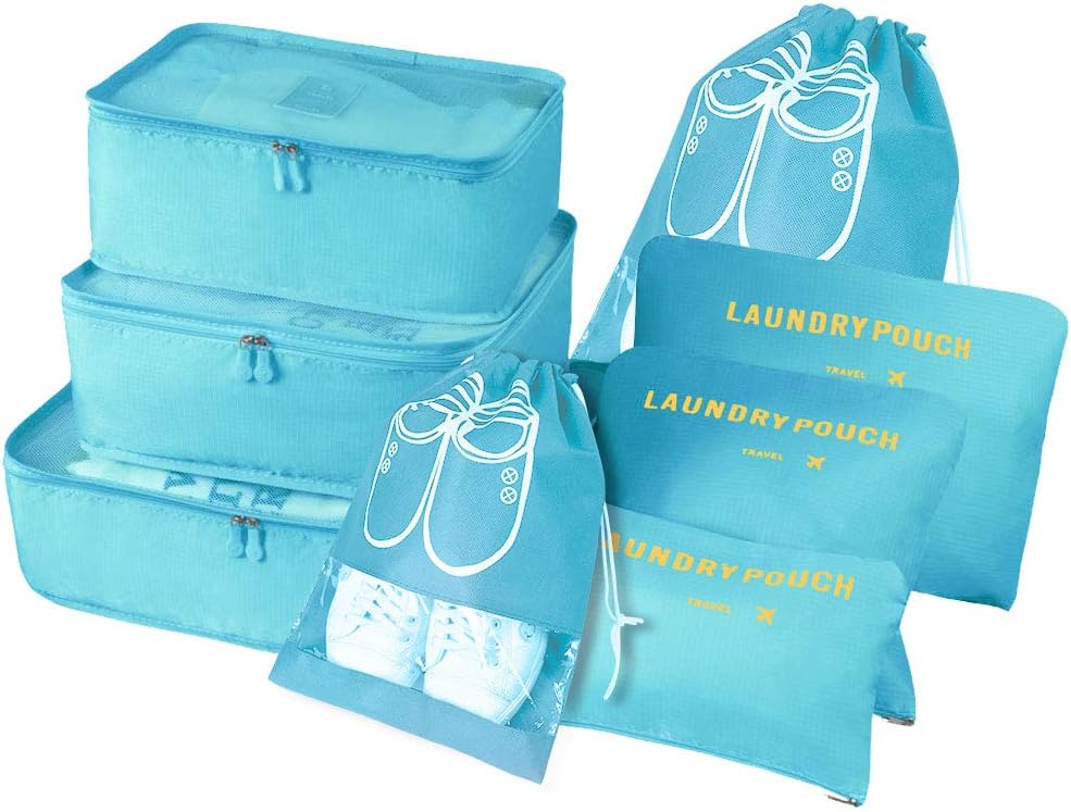 Detalle de Vicloon Koffer Organizer 8-teiliges Set