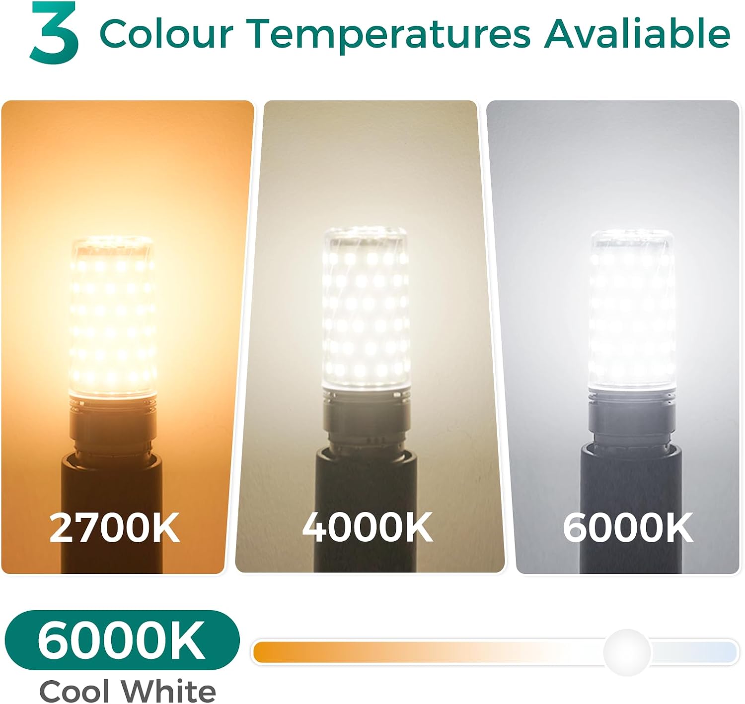 Thumbnail 4 de DiCUNO B22 LED Bulb 10W Cool White 6000K