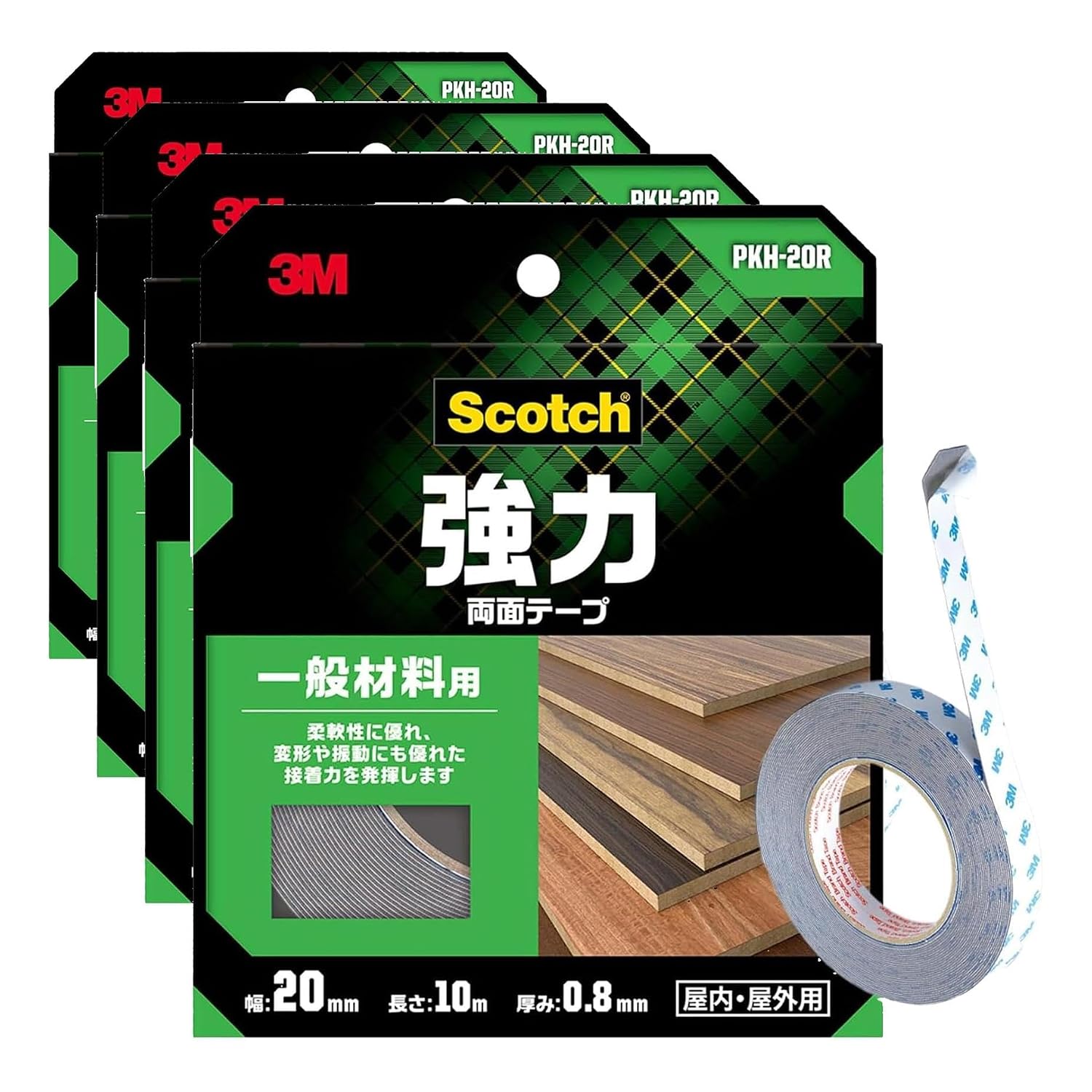 Thumbnail 6 de 3M スコッチ PVG-19R 超強力両面テープ 金属・一般材料用 幅19mm・長さ10m