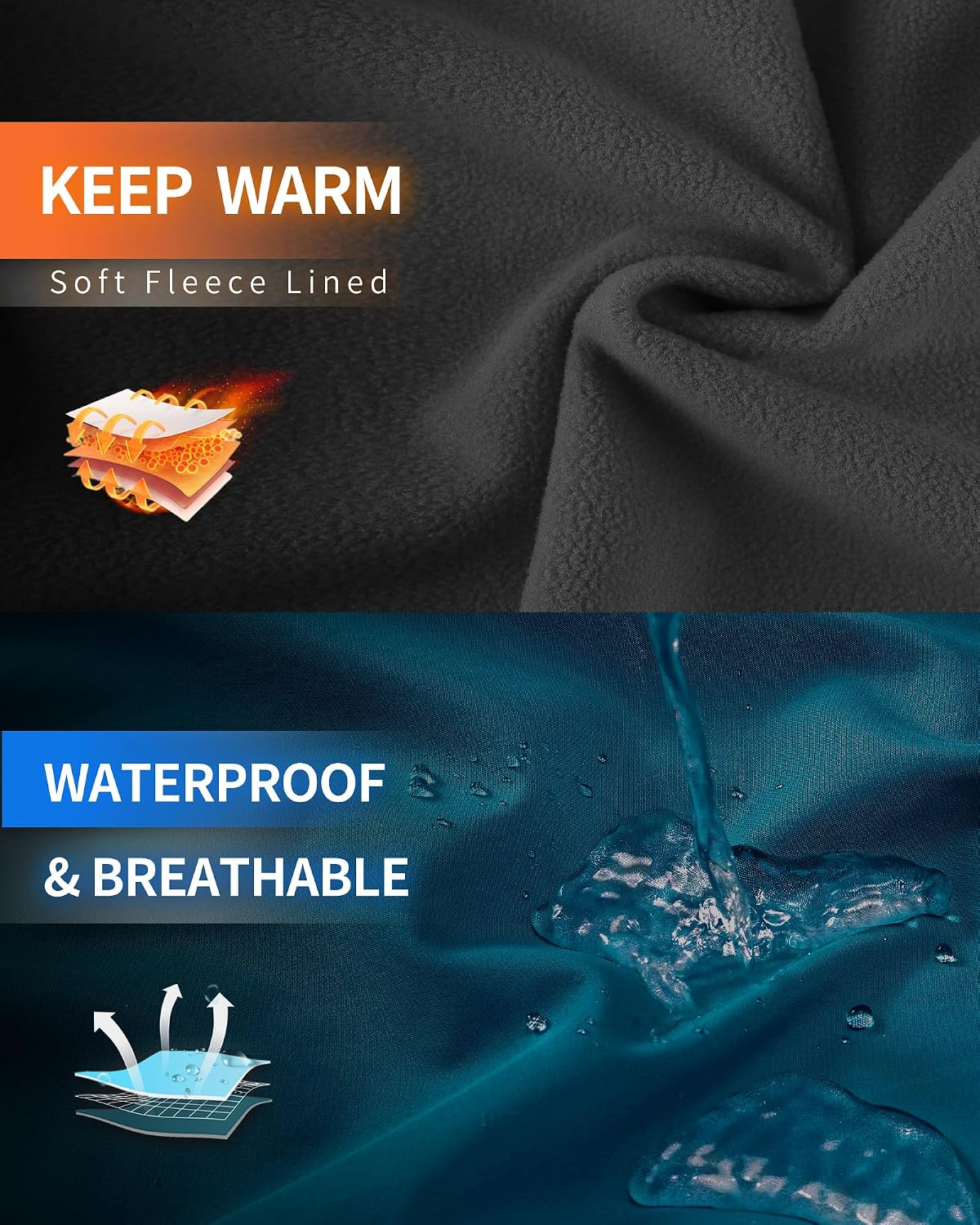 Thumbnail 3 de Outdoor Ventures Damen Softshelljacke wasserdicht & atmungsaktiv mit Kapuze – Übergangs- und Wetterschutzjacke