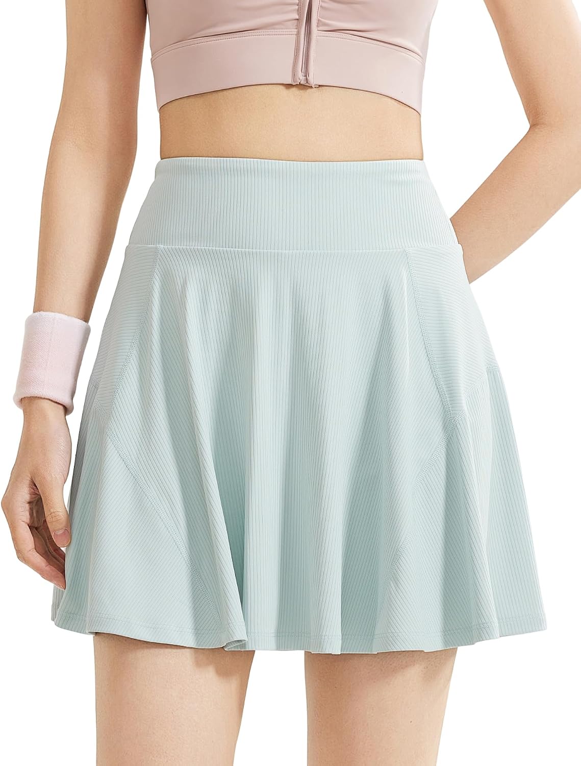 Thumbnail 5 de HANERDUN Sportrock Damen Tennisrock mit integrierter Sicherheitshose – atmungsaktiv, elastisch und praktisch mit Taschen