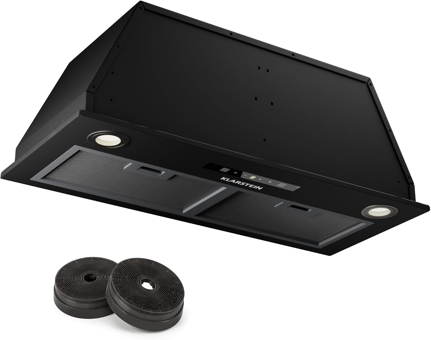 Detalle de Klarstein CGCH3-Paolo-72BK afzuigkap 72 cm met ledverlichting en 439 m³/u