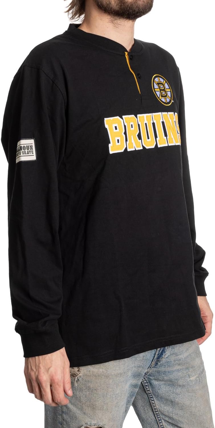 Thumbnail 1 de Calhoun NHL Surf & Skate Men's Henley Long-Sleeve Shirt