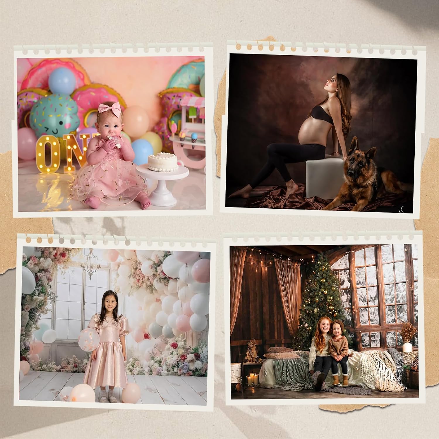 Thumbnail 6 de Kate Backdrops 2x3m Light Pink Photography Backdrop